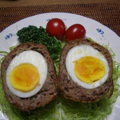 A picture of A Dish that Kids will Love: Scotch Eggs.