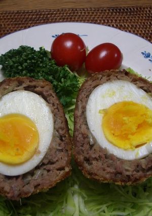 A picture of A Dish that Kids will Love: Scotch Eggs.