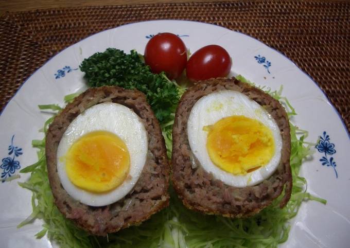 Recipe: Appetizing A Dish that Kids will Love: Scotch Eggs
