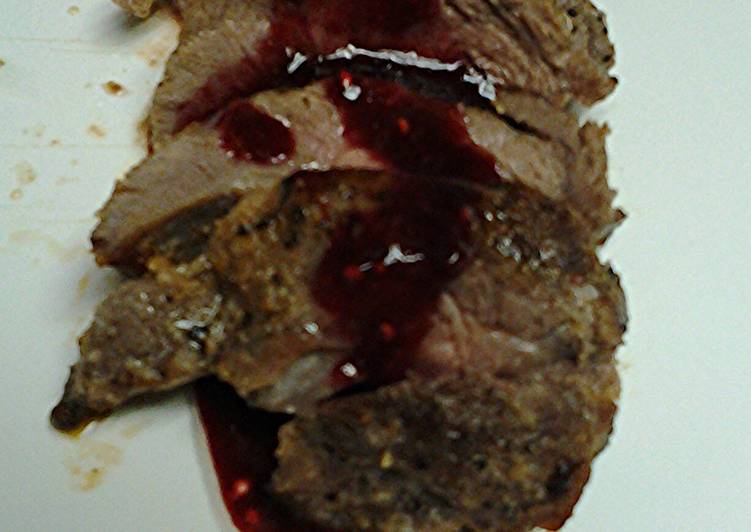 Raspberry butter sauce Raspberry butter sauce