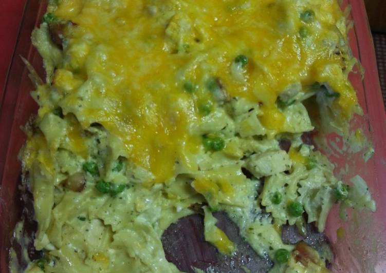 Steps to Prepare Quick Chicken Bacon Ranch Casserole