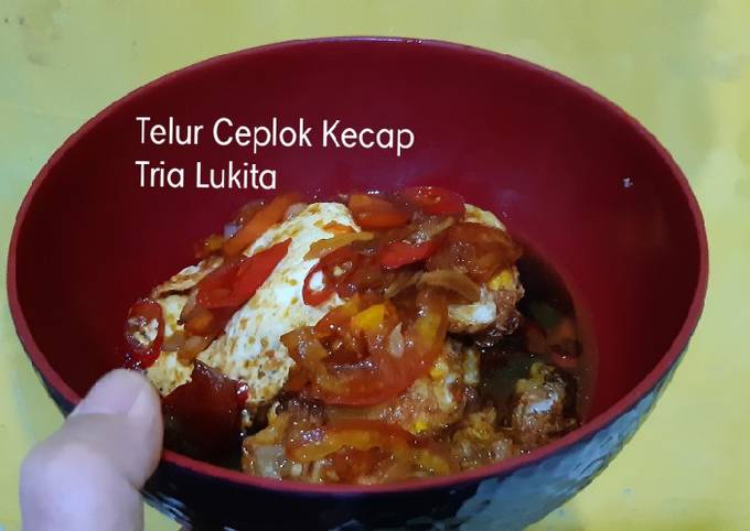 Resep Telur Ceplok Kecap Menu Sahur Oleh Tria Lukita Cookpad