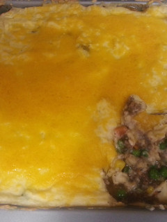 A picture of Mock Shepherd Pie.