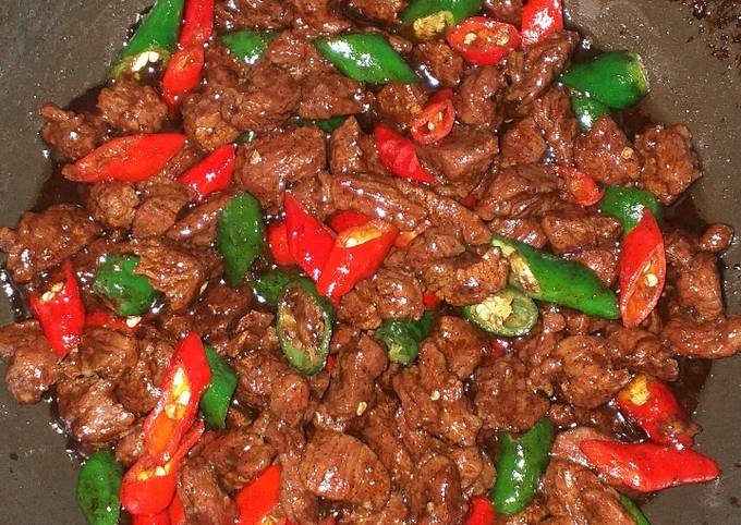 Resep Daging Sapi Lada Hitam oleh Ghassani - Cookpad