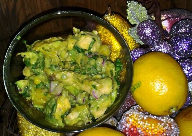 Recipe of Speedy Mango Cilantro Guacamole