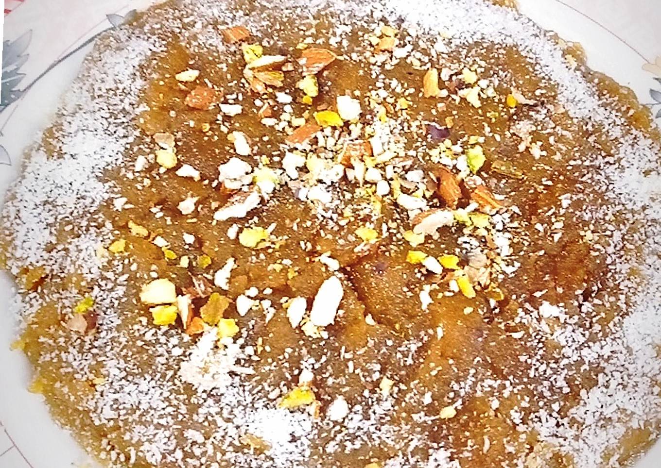 Gur aur atay ka halwa