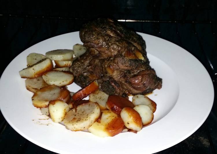 Recipe of Quick Lamb leg in oven