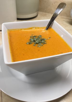 A picture of Official Nordstrom Tomato Soup.