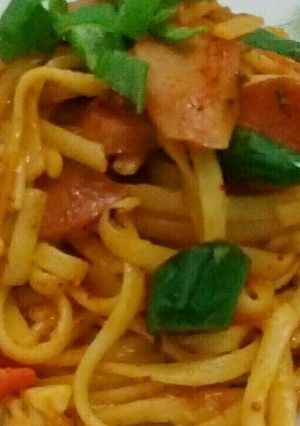 Foto resep Spagethy bolognaise pedas simple bahan seadanya d kulkas