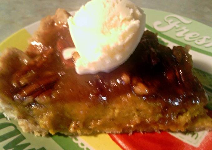 sunshine 's pumpkin pecan pie