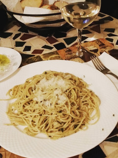 A picture of Basil Pesto Pasta.