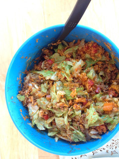 A picture of Taco Salad.