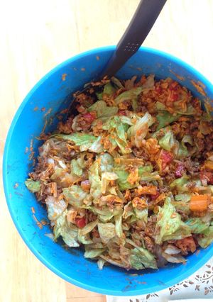 A picture of Taco Salad.