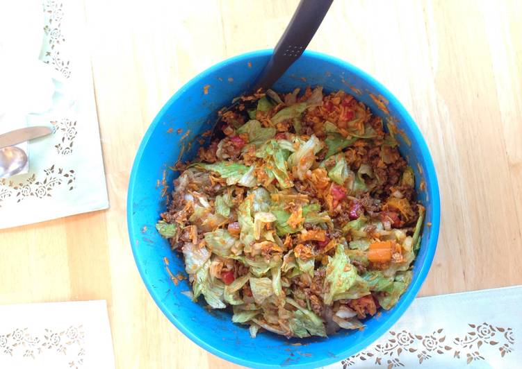 Easiest Way to Prepare Homemade Taco Salad