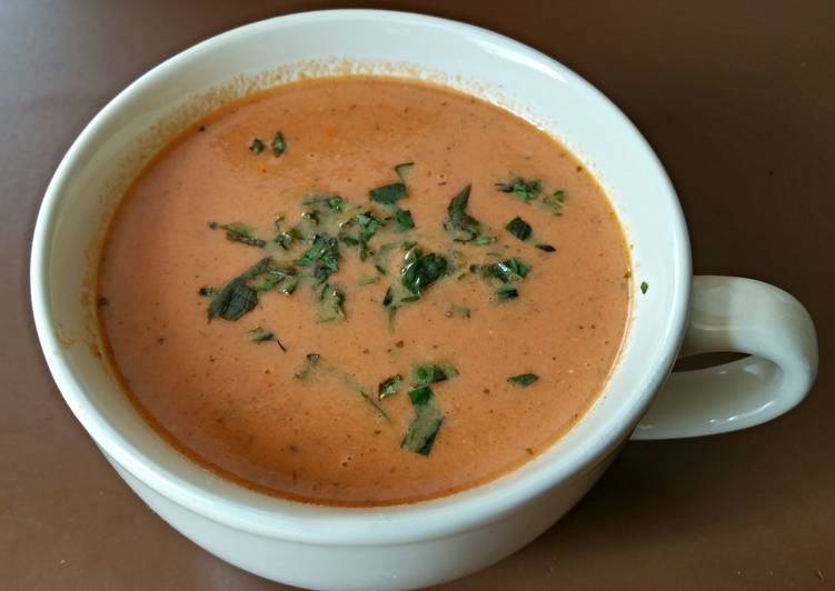 Learn How To Roasted Tomato Basil Soup