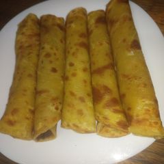 A picture of Pumpkin chapati.