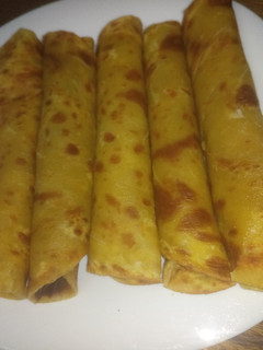 A picture of Pumpkin chapati.