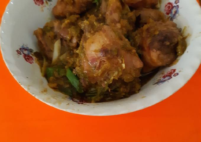 Ayam bumbu cabe ijo💕