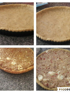 Una foto de Tarta de atún con masa casera