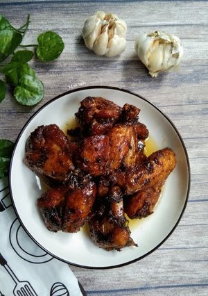 Foto resep Ayam goreng bawang putih kecap