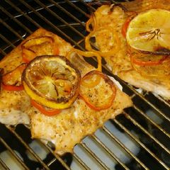 Baked Salmon A picture of Baked Salmon.
