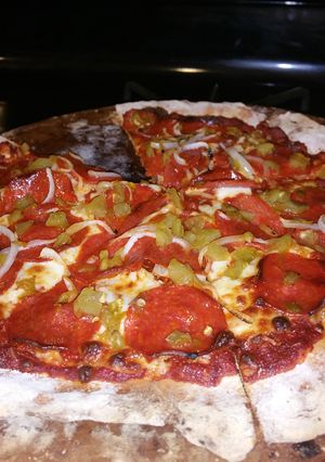 A picture of The New Mexican Pizza.