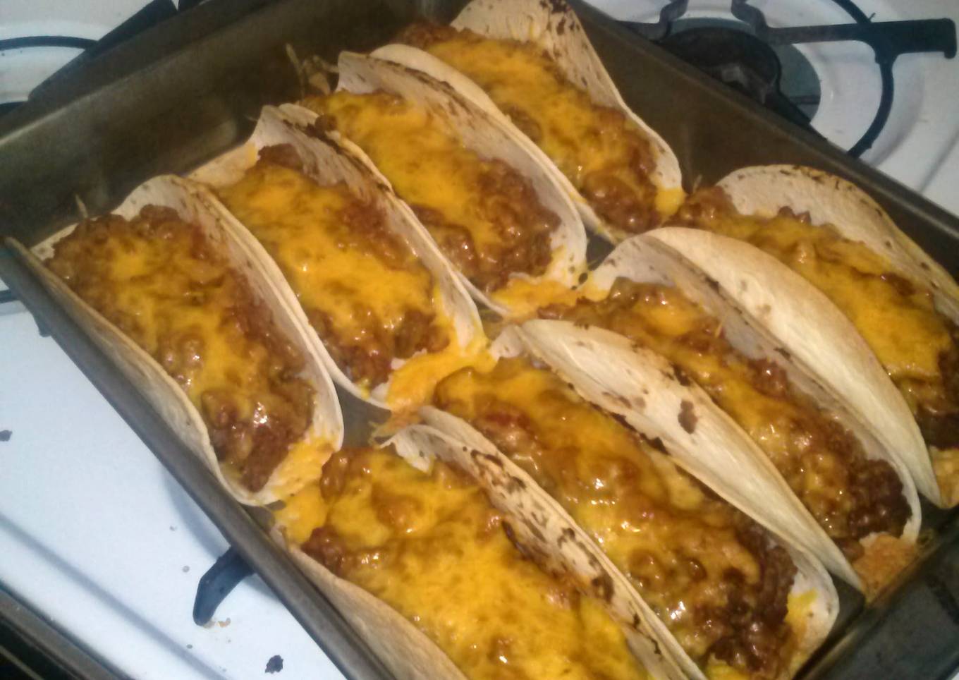 to die for tacos! (baked)