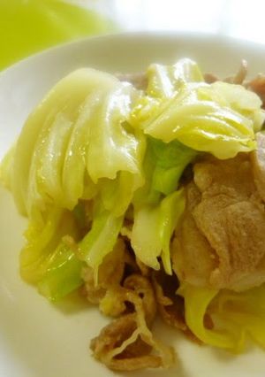 A picture of This Goes Well with Rice! Cabbage and Pork Miso Stir-Fry.