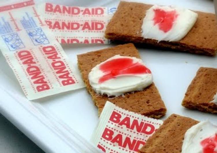 How to Make Quick Bloody Band Aids