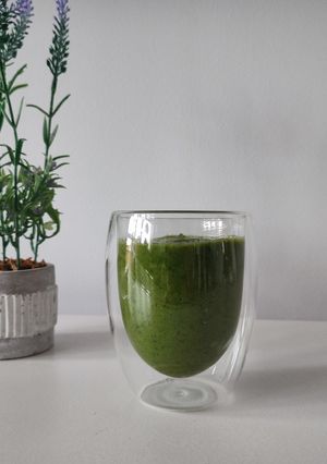 Zdjęcie przepisu Smoothie ze szpinakiem.