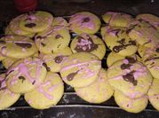 Una foto de galletitas de maizena sin leche condensada