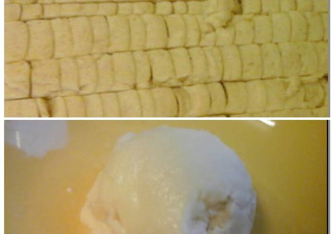 Steps to Make Homemade Cookie dough no egg for ice cream