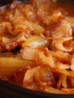 A picture of Super Easy Bacon & Brown Sugar Braised Kimchi.