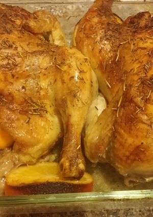 A picture of Orange Zest Whole Chicken.