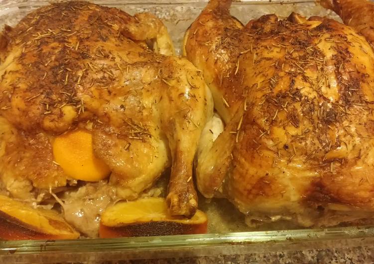 Step-by-Step Guide to Make Speedy Orange Zest Whole Chicken