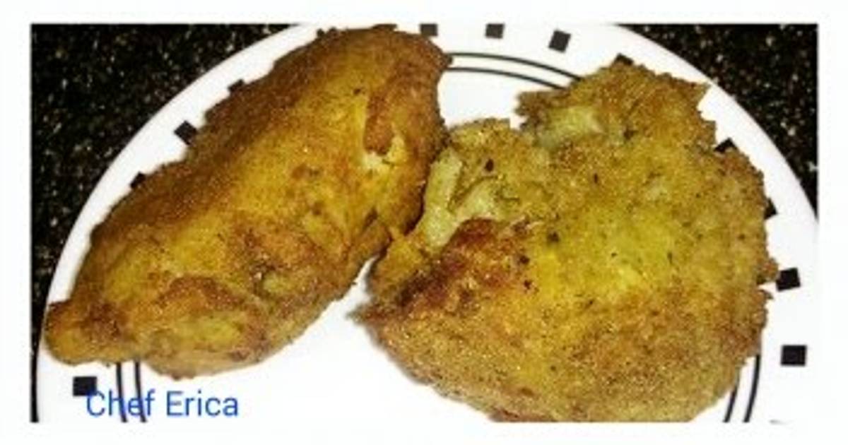 Papas Rellenas 🥔🇵🇷 Ingredients: 2 lbs potatoes 3 tbsp corn