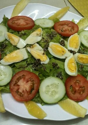 Hình của món Salad trứng.