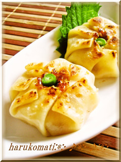 A picture of Curried Gyoza Dumplings.
