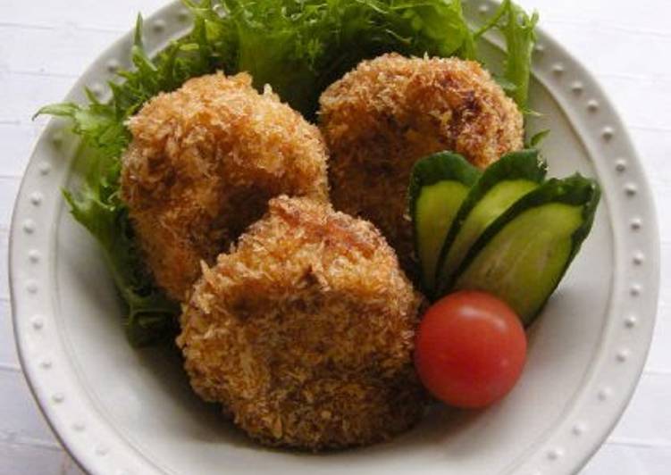 Guide to Make Creamy Bacon and Kabocha Squash Croquettes in A Minutes for Family