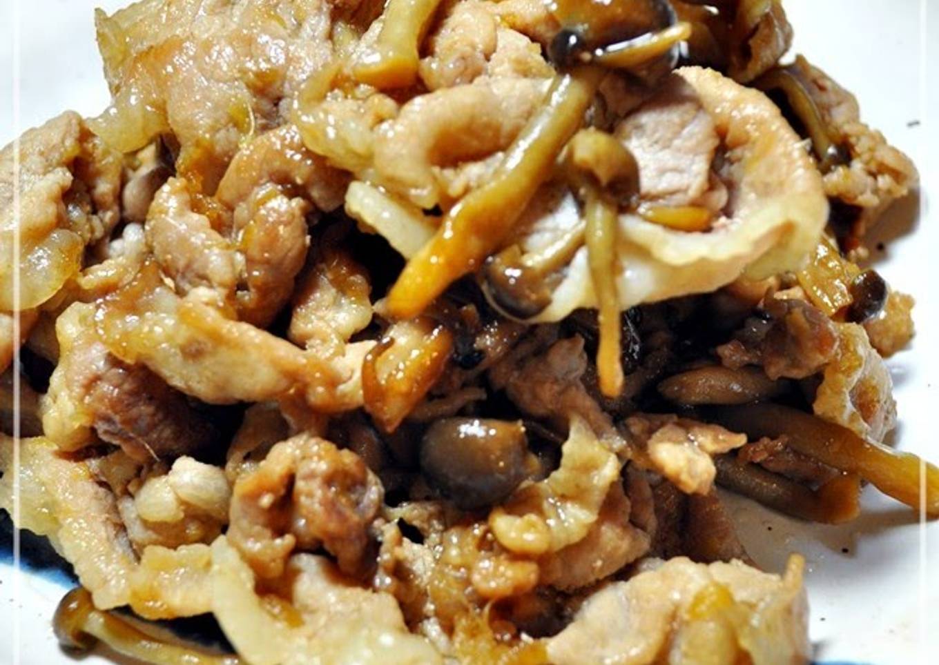 Our Household's Staple ＊ Pan-Fried Pork with Ginger ♬