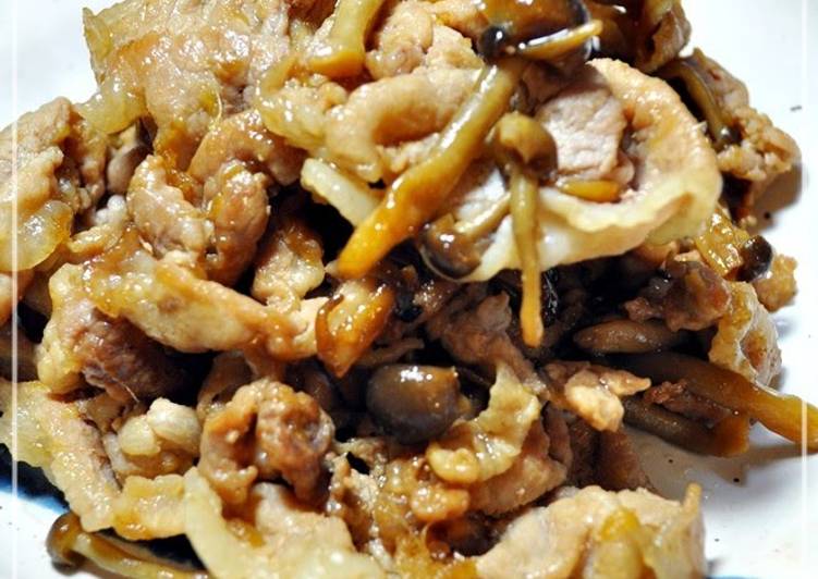 Recipe of Award-winning Our Household&#39;s Staple ＊ Pan-Fried Pork with Ginger ♬