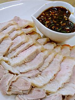 蒜泥白肉 的食譜成品照片