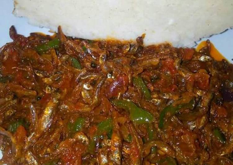 Recipe of Speedy Ugali and omena# best African delicacy
