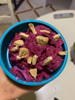Una foto de Helado de frutos rojos FIT