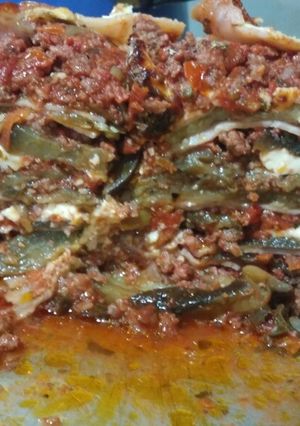 Una foto de Lasagna de berenjenas🍆🍆🍆