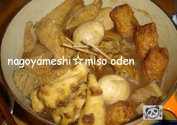 How to Prepare Homemade Nagoya-style Miso Oden [Quick &amp; Easy]