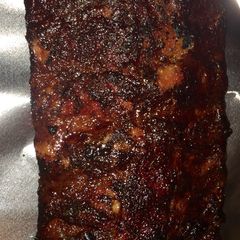 A picture of Smoked Baby Back Ribs.