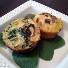 A picture of Egg muffins.