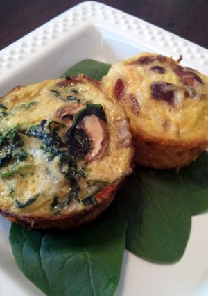 A picture of Egg muffins.