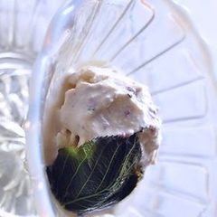 A picture of Sakura Salt Ice Cream.